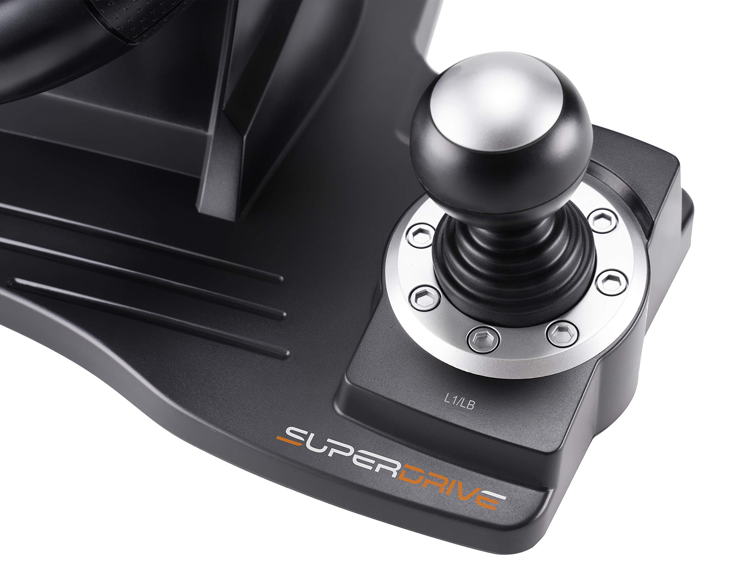 Superdrive - Volante De Carreras Gs500 Con Palanca De Cambios, Pedal Y Vibraciones Para PS4 - , Xbox One, PC, PS3 Superdrive - Volante De Carreras Gs500 Con Palanca De Cambios, Pedal Y Vibraciones Para PS4 - , Xbox One, PC, PS3
